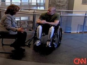 Bluetooth legs help soldier amputee walk